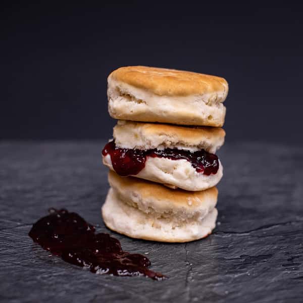 Biscuits with Jam