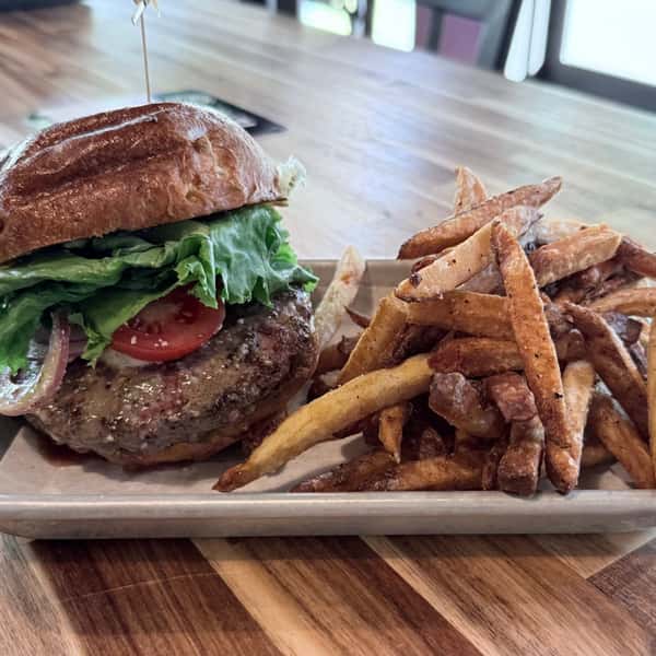 Triple Garlic Burger