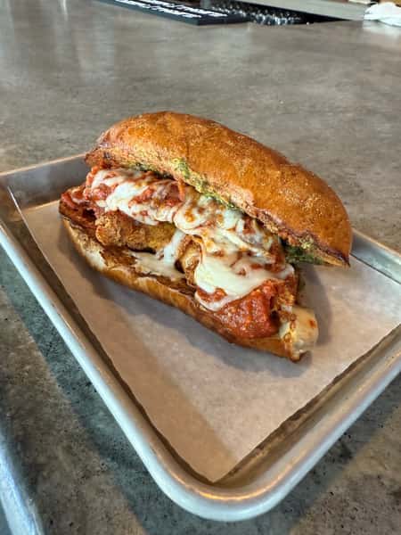 Not a Chicken Parmesan Sandwich