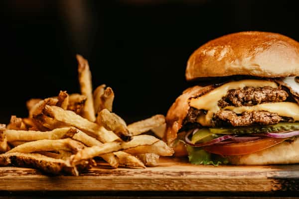 Burger and Fries