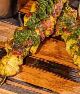 Chicken skewers