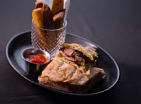 Steak Pepito Sandwich