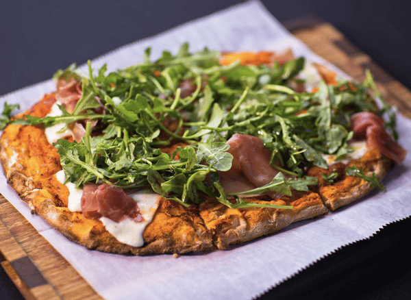 Burrata + Prosciutto Pizza (10)