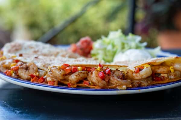 Shrimp & Chorizo Quesadilla