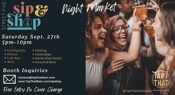 Sip & Shop 9-27-25