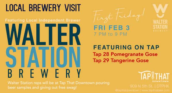 Local Brewery Visit with Walter Station Brewery