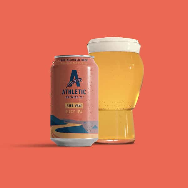 Athletic Brewing Co. Free Wave Hazy IPA-Non Alcoholic