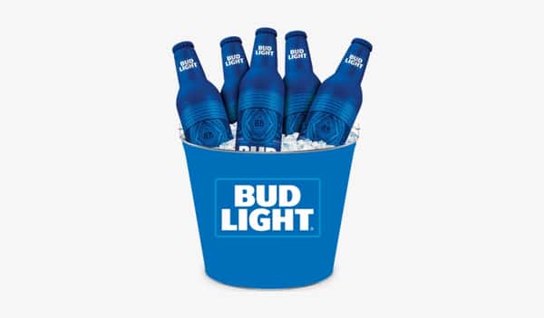 Bud Light Bucket (Includes 5 bottles)
