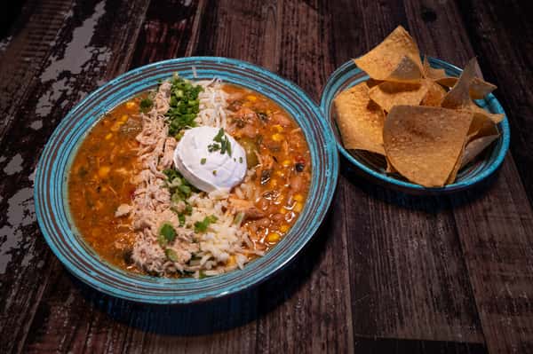 Poblano Chicken Chili