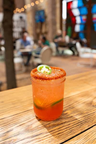 Spicy Strawberry Margarita