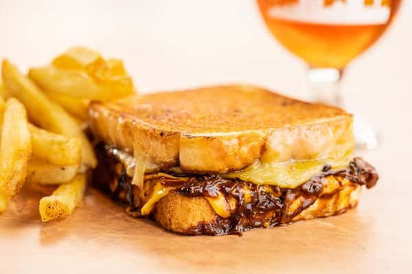 Barbacoa Grilled Cheese