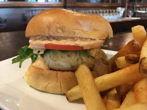 Crab Cake Sandwich