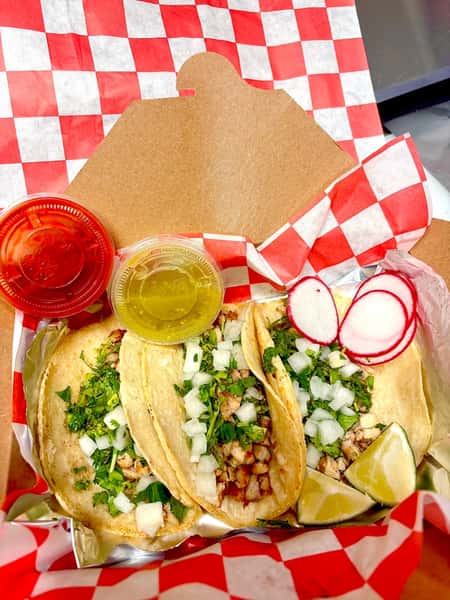 Trío de Tacos / Taco Trio (Corn - Gluten-Free)