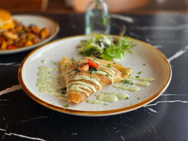 Southwestern Salmon Crepe