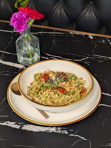 Pesto Chicken Linguine