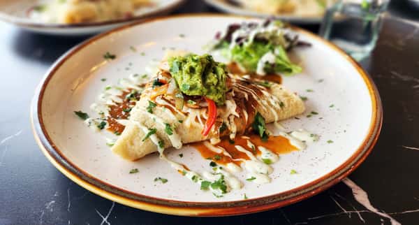 Chicken Fajita Crepe (Dinner)