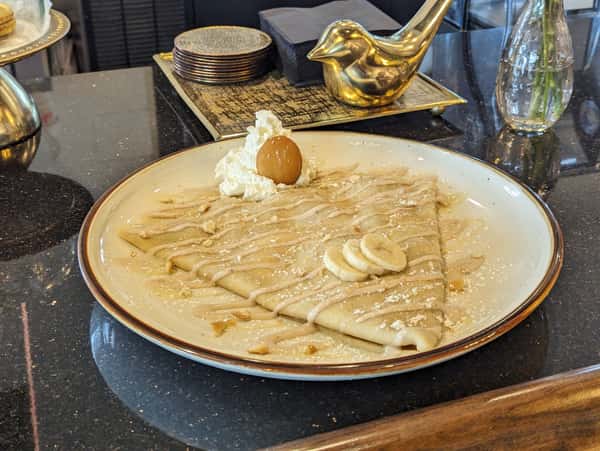 Banana Pudding Crepe