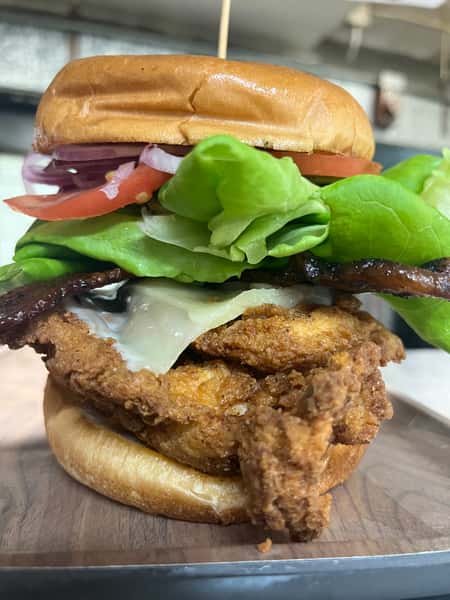 Fried Chicken Breakfast Sammy