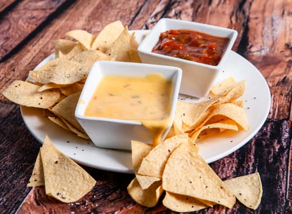 Housemade Chips and Salsa or Queso or Guacamole