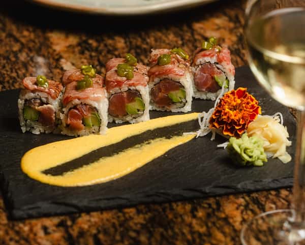 Truffle Wagyu Surf & Turf Roll
