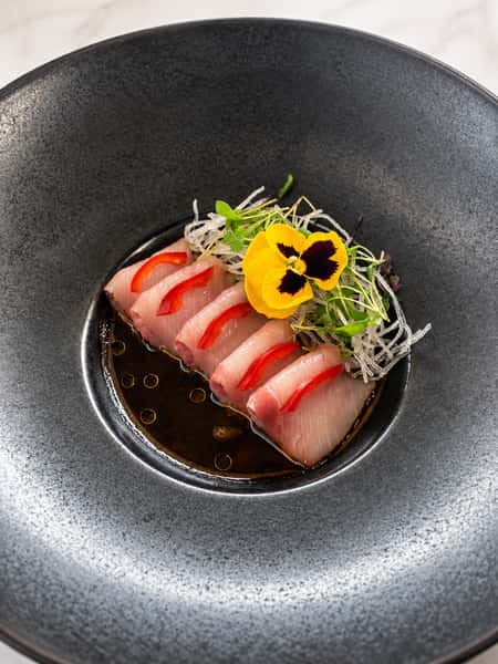 Hamachi Crudo