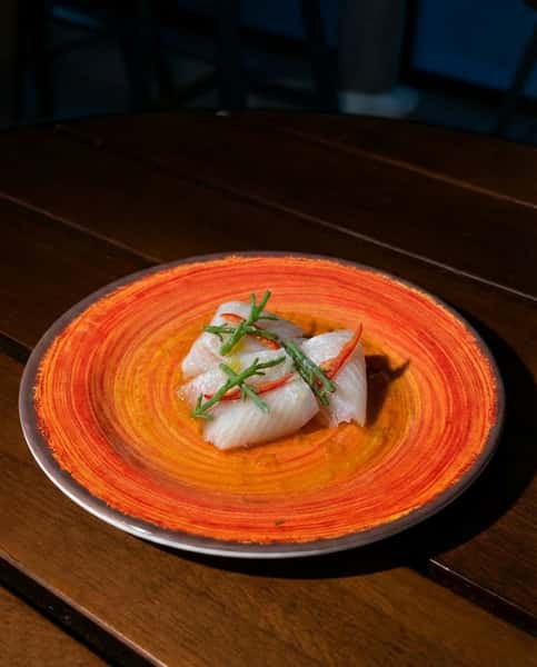Hamachi Crudo