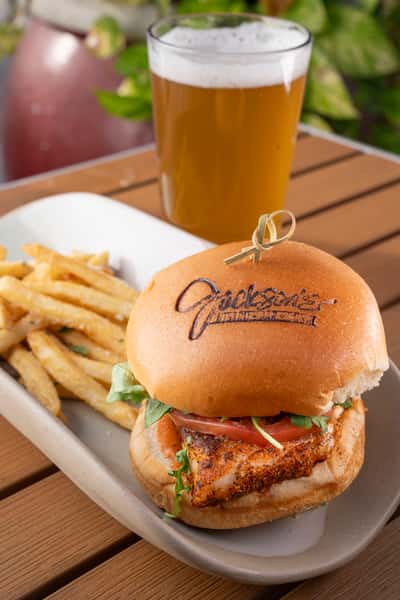 Blackened Florida Grouper Sandwich