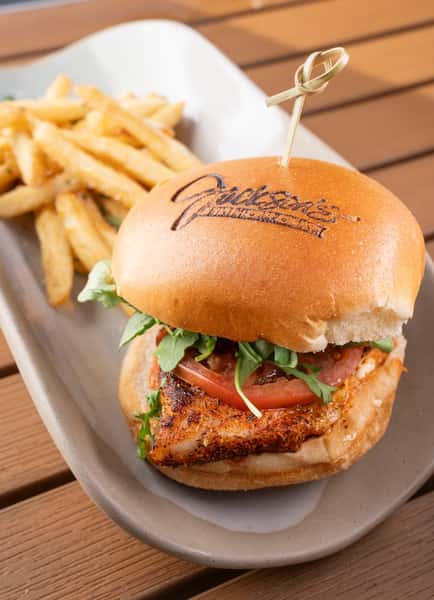Blackened Grouper Sandwich