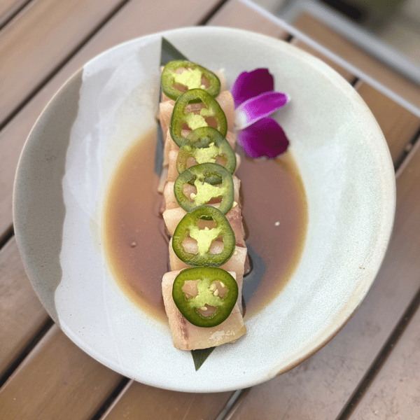 Hamachi Crudo