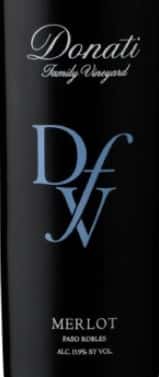 Donati Family Vineyard Merlot
