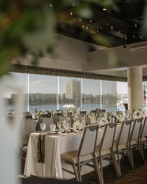 rectangular tables photo by: Rad Red Creative / Leo Trevino