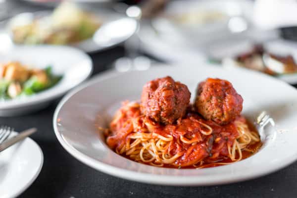 Spaghetti Marinara with Meat