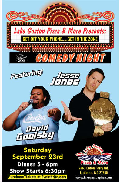 comedy night flyer