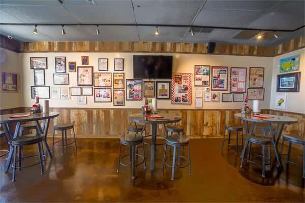 bar area
