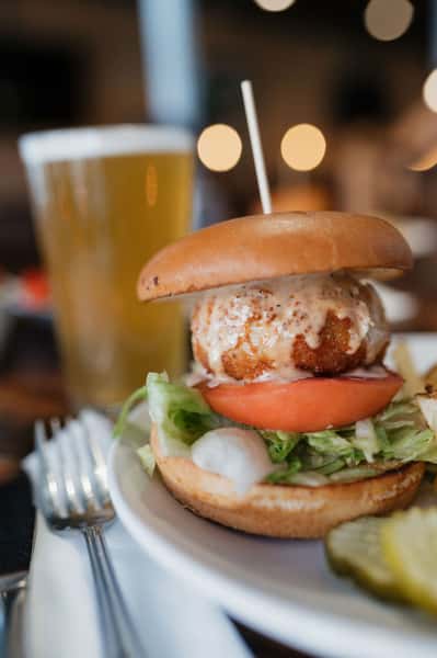 Crab Cake Sandwich