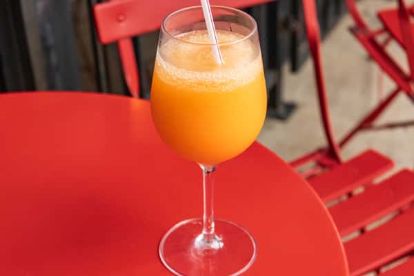 Frozen Peach Bellini