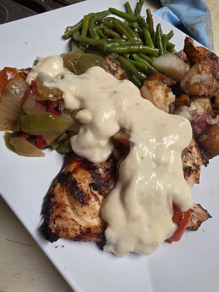chicken & peppers