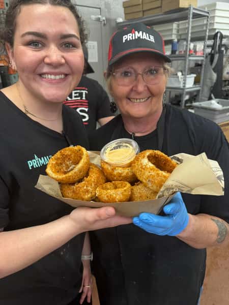 Primal Eats handmade onion rings