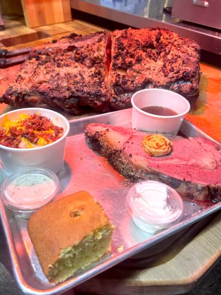 Prime rib platter