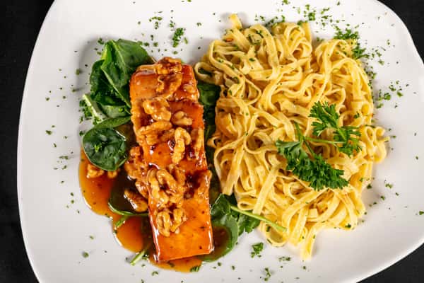 Maple Glaze Salmon