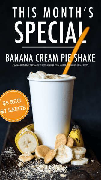 Banana Cream Pie Shake