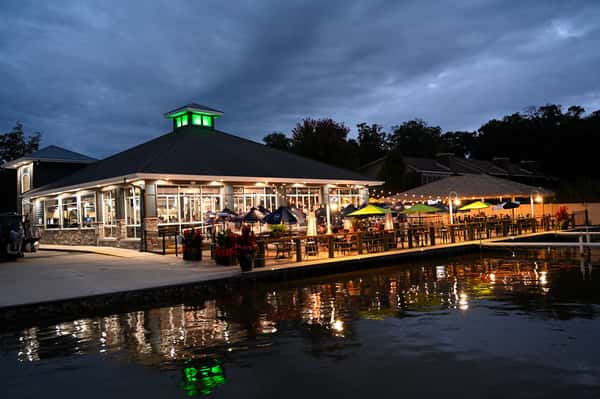 Eagle's Nest Bar & Grill - View at Beautiful Clark Lake