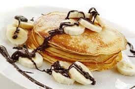Banana & Nutella Pancakes