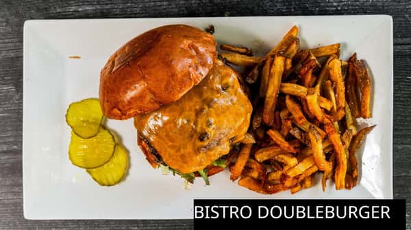 Bistro Double Burger (Prime Beef)