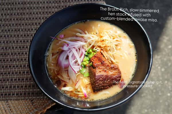 NEW SPECIAL ‼️ 
DO YOU MISS MISO RAMEN ❓️

🔶️Gyu-Miso Ramen🔶️

• The Broth: Rich, slow-simmered hen stock infused with custom-blended awase miso.

• The Beef: Signature cube-cut, pressure-cooked beef kakuni seared for a deep Maillard crust and glazed in a sweet-savory miso reduction.

• The Toppings: Balanced with a velvety, savory profile of crisp steamed bean sprouts, sweet sliced red onions, minced flat garlic chives (nira), and a gentle kick of Nanami seven-spice

#904foodie
#duvalfoodies
#foodiejax
#japanesecurry
ramenjax