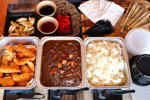 Katsu Curry Party Tray