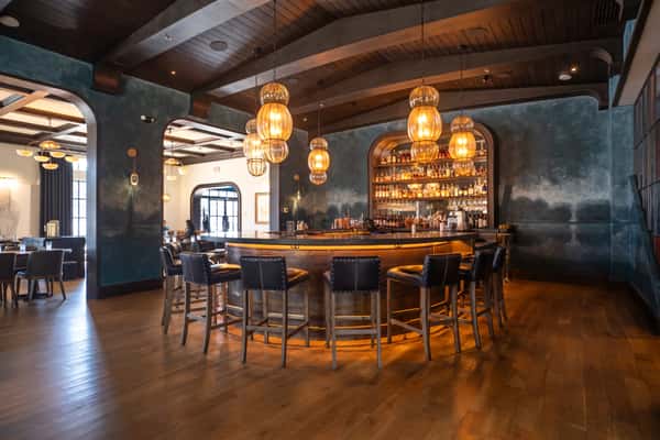 Interior bar area