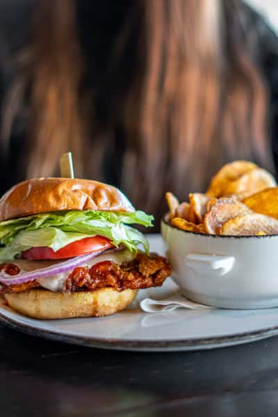 Hot Honey Truffle Chicken Sandwich