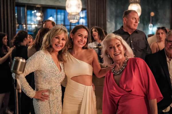 Partygoers at an event inside Rose and Crown