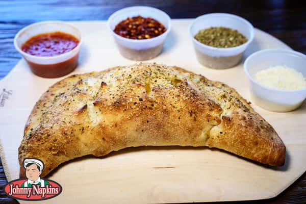 Calzone Menu Johnny Napkins Union